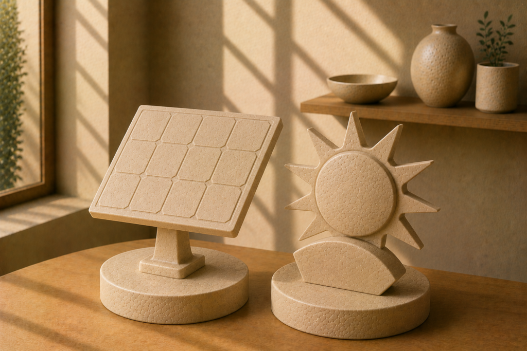 Ilustração sobre Energia Solar