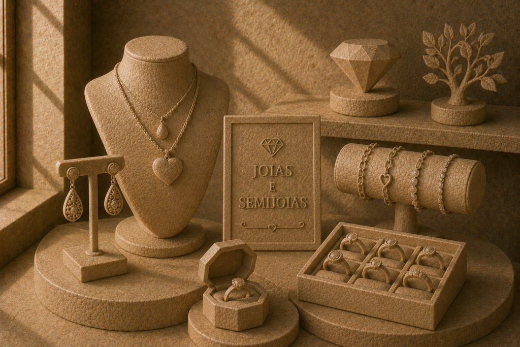 Ilustração sobre Jóias & Semijóias