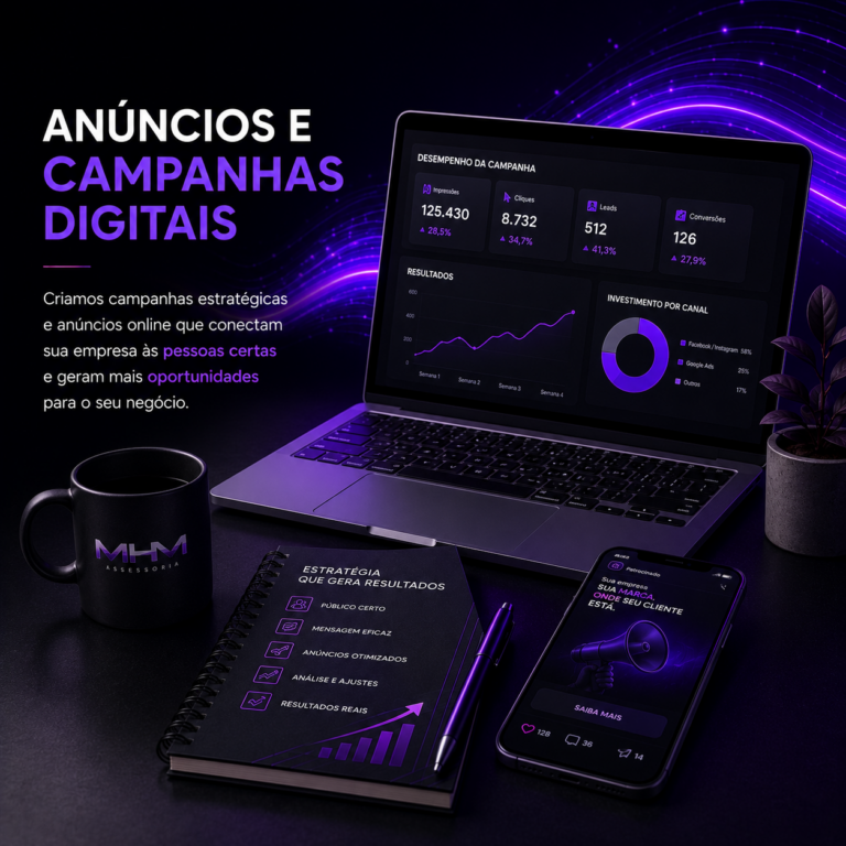 Anúncios e Campanhas Digitais