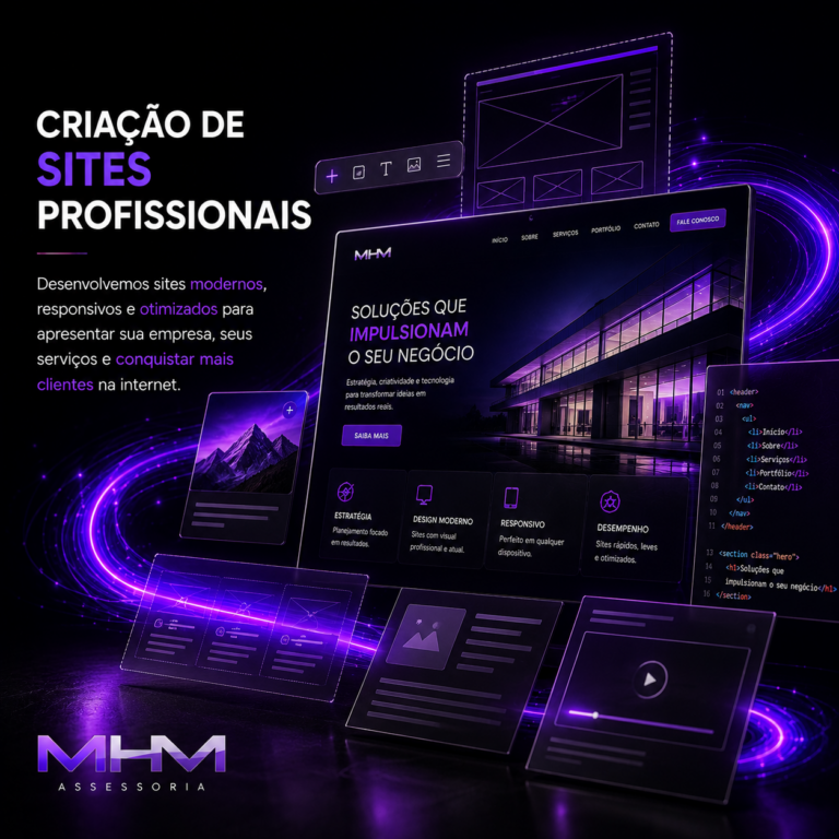 Criação de Sites Profissionais