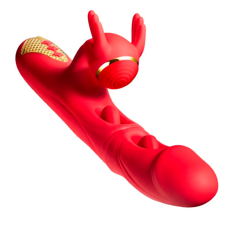 Angel 10 Tapping 7 Vibrador de Ponto G com Coelho