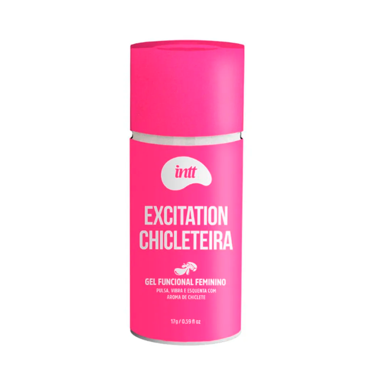 Excitation Chicleteira Excitante Feminino 17ml Linha Collors Intt
